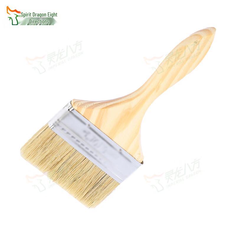 Versatile Wooden Handle Hog Bristle Brush Set