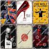 Retro Classic Film Metal Tin Sign  Vintage Movie Poster Wall Decor for Home Cinema Theater Living Room  Stylish Metal Plates for