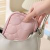 Zipper Mini Storage Case Lightweight Cosmetic Pouch Elegant Makeup Bag  for Women