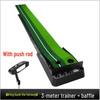 Indoor Ball Return Golf Putting Practice Set with Baffle - Portable and Popular