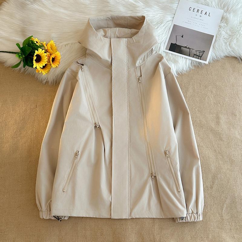 Mäntel Herrenjacken Frühling und Herbst Trendy Casual Fashion Jugend Kapuzen Outdoor Sportjacken Herrenbekleidung
