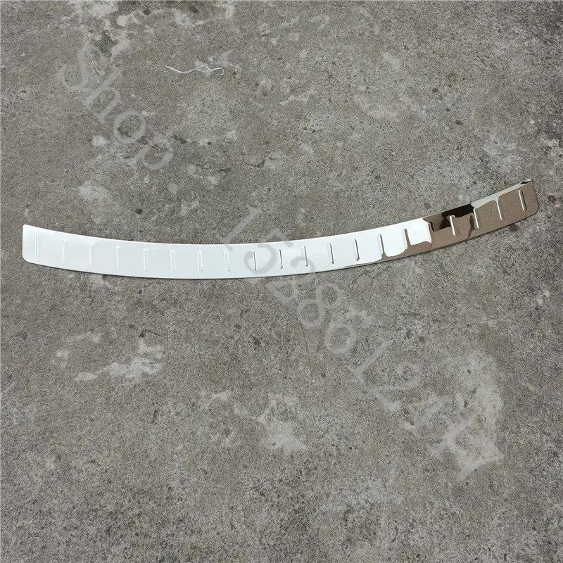 For Infiniti QX70 2013 2014-2019 Rear Door Bumper Protector sill plate/ Trunk Tread Plate Trim rear styling car accessories