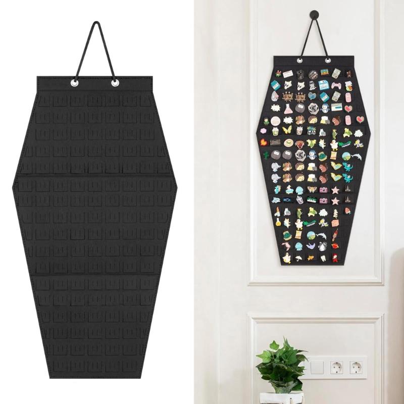 Wiszący uchwyt na odznaki Innowacyjne rozwiązanie do przechowywania odznak Kieszeń ekspozycyjna do kreatywnych przestrzeni i biur