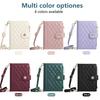 Crossbody Long Lanyard Zipper Cards Solt Wallet Flip Leather Case for Samsung Galaxy Z Fold8 Fold 8 Wide Shockproof Stand Cover