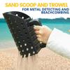 ABS Plastic Metal Detector Shovel Rust Resistant Compact Detecting Sifter Versatile Manual Sand Scoop Shovel for Outdoor Beach