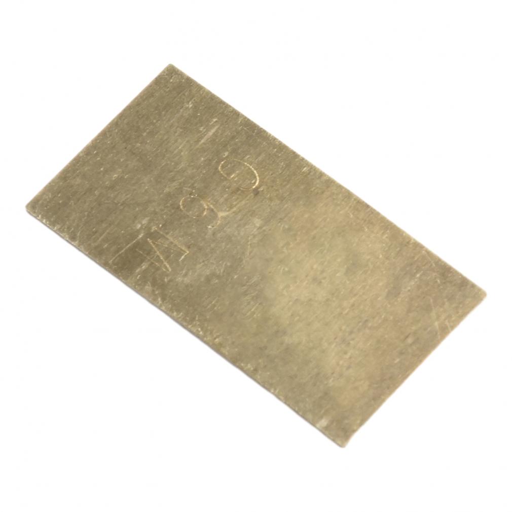 Soldering Sheet Silver 40x19mmx0.5mm Forming Stamping