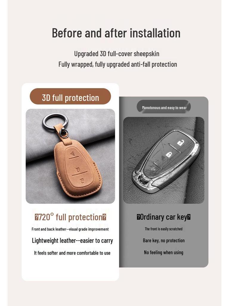 Pouzdro na klíč Chevrolet Cruze/Onix/Malibu XL pro Equinox/Trax