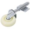 4  Nylon Gate Wheel Spring Loaded Swivel Caster Heavy Duty 110lbs Load Capacity