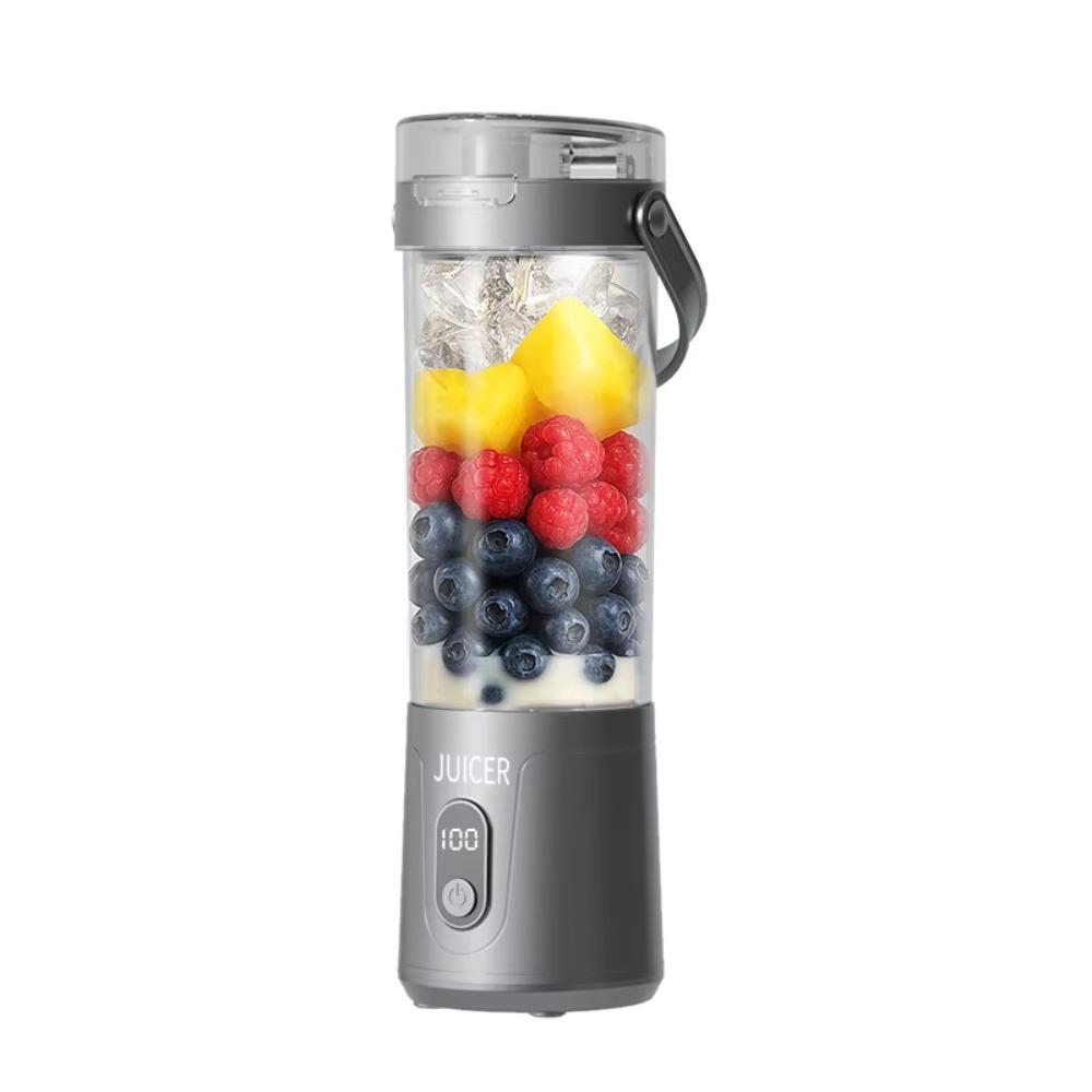 600ML Capacity Portable Blender USB Rechargeable Fruit Mixers Electric Juicer  Smoothie Making