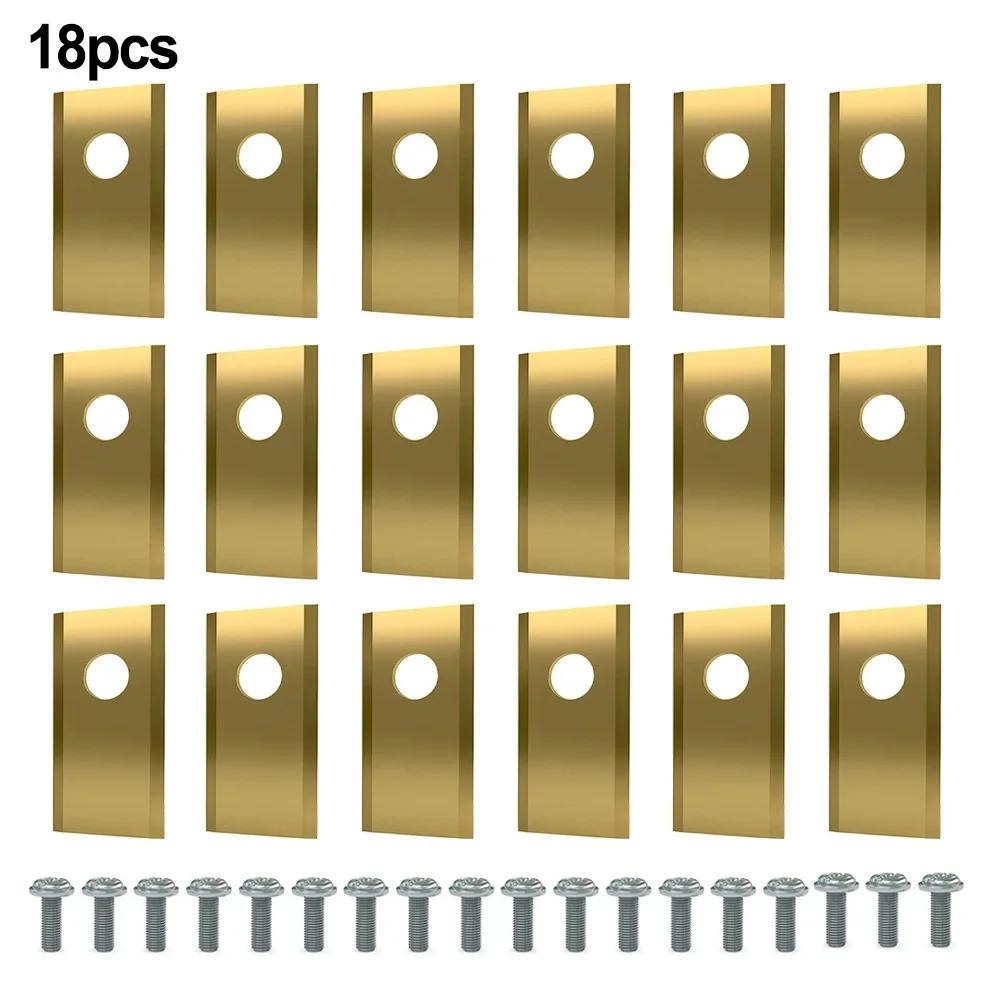 

18/30pcs Stainless Steel Blades Replacement For Worx Robotic Lawnmower Cutting Blade Set Lawn Mower Parts