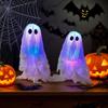 2Pcs Ghost Halloween Figurine Halloween Ghost Decorations Halloween Ghost Table Decoration for Garden Party Halloween Theme