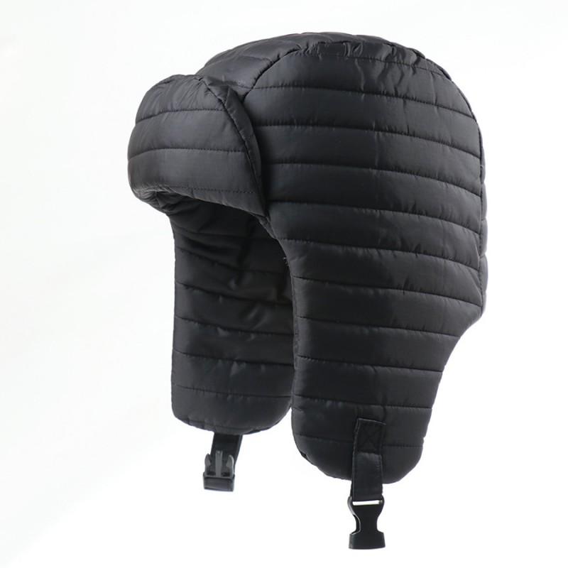 Winter Warm Lightweight Fleece Lined Aviator Hat Men Women Skiing Cycling Outdoor Use