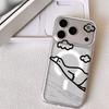 Cute Cartoon Duck Phone Case For iPhone 17 16 15 14 13 12 Pro Max Plus With Magnetic Crystal Clear Case Wireless Charge