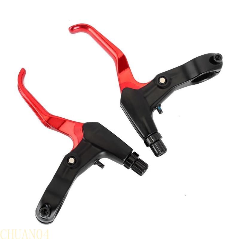 A1A2 1 Pair Bicycles Brake Lever Aluminium Alloy Bike Brake Handle V-Brake Handlebar Universal Handbrake Lever Brake