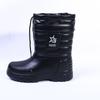 Winter velvet thickened tall waterproof rain boots EVA warm and non-slip snow boots