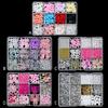 Resin Butterfly Nail Decoration Set Colorful Nail Embellishments Fashion Nail Art Ornament for Various Occasion