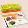 Luxuware Melamine Four-Compartment Divided Dinner Plate