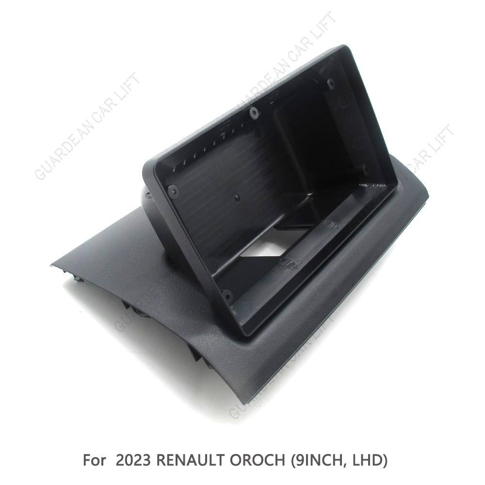 For 2023 RENAULT Duster OROCH (9INCH, LHD) Car Radio Fascias Android Stereo Frame Player 2 Din Head Unit Panel Dash Trim