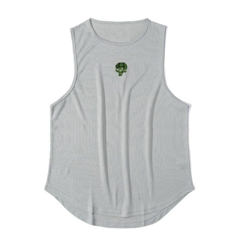 Muscleguys Summer Hot-sale Gym Wear Men’s Printed Bodybuilding Fitness Sleeveless T-shirts Workout Quick-drying Breathable Vest