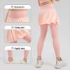 Girls' 2-in-1 Cloud-Feel Yoga Skirt Leggings