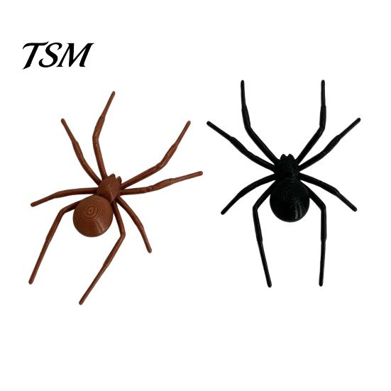 Scary Fake Spider 1/4/8Pcs 3D Refrigerator Magnet for Halloween, Black Decorations Magnetic Decoration, Halloween Prank Props, Party Favors