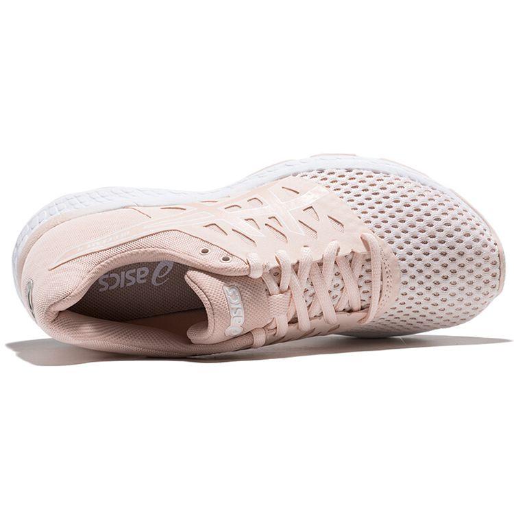 Asics Gel-Exalt 4 Fabric Synthetic Leather Comfortable Durable Low-Top Running Shoes Women sneaker Pink T8D5Q-705