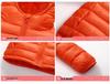 2025 Winter Kids' Down Cotton Jacket - Boys & Girls Solid Color Lightweight Coat for Autumn & Winter