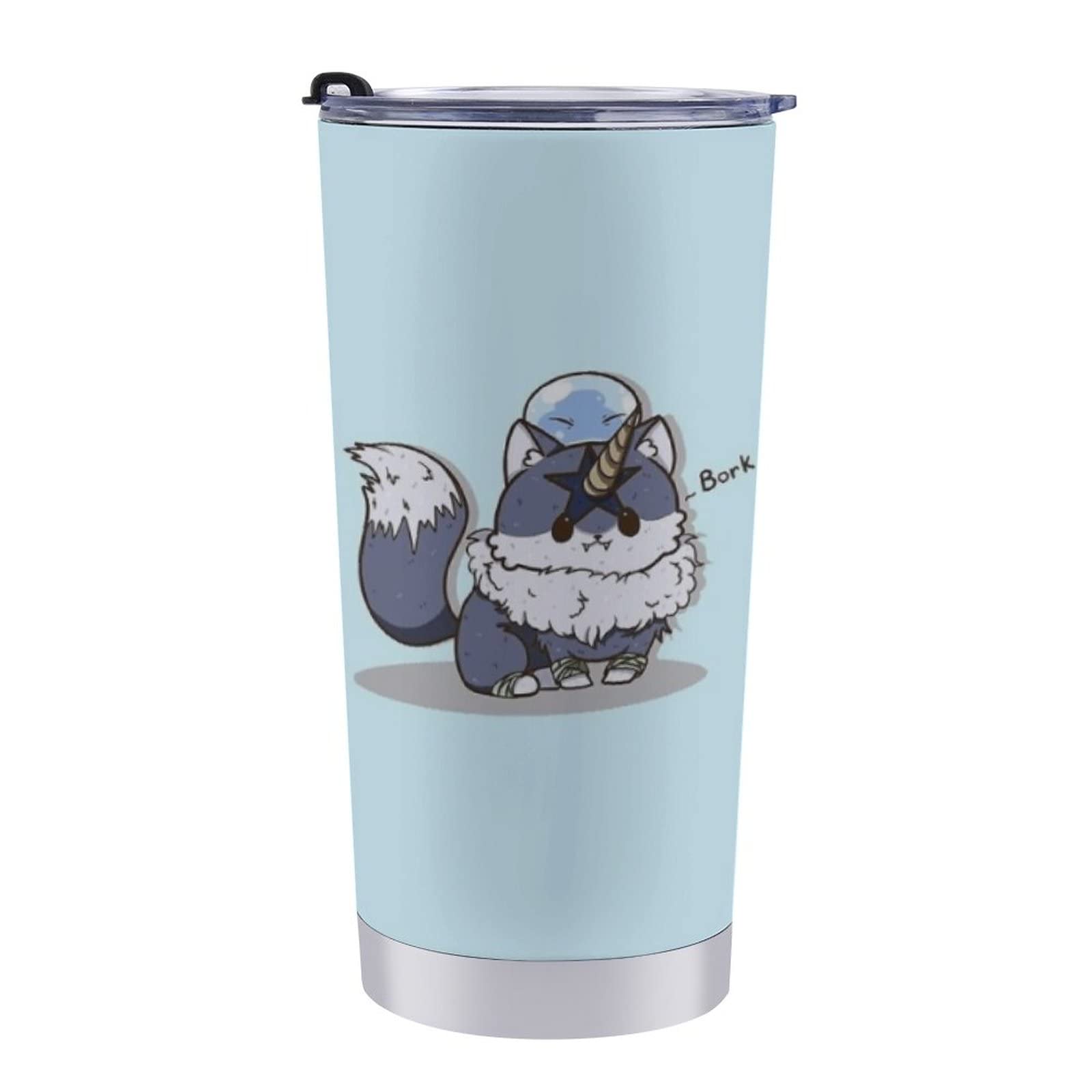 

That Time I Got Reincarnated as a Slime (Tensura) - Rimuru - Mug, Coffee Cup, Convenience Store Cup, with Lid, Portable, 600ml, Direct Drip, Stainless