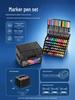 Kusai Stackable Quick-Drying Waterproof Soft Tip Acrylic Marker Pen