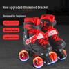 Children's Flashing Double Row Roller Skates with LED Wheels for Boys and Girls