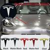 100% Authentic Model 3/Y Metal Logo Emblem - Front or Rear Trunk Replacement Kit Exterior Decoration Parts Car Accessory