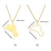 Trendy Kurdistan Map Shaped Pendant Necklace Map and City Necklace Long Choker Gothic Party Fashion Jewelry