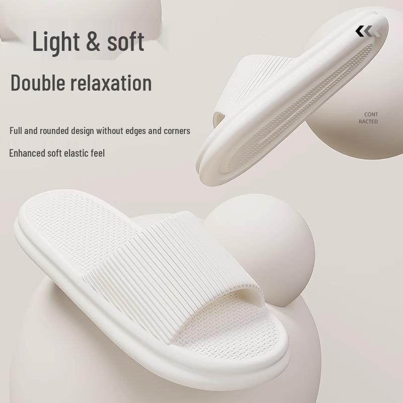 Papuci Caca Step-On: Papuci de vară EVA amuzanți, antiderapanți pentru bărbați și femei - Confortabili pentru duș de interior/exterior