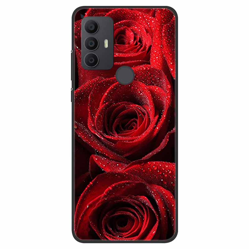 For TCL 30 SE Case 305 306 Soft Silicone Cool Cartoon coque For TCL 306 305 Back Cover Para TCL 30SE Cases Fashion TPU Fundas