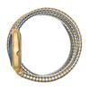 Just Cavalli Glam Evo 5 Blue Dial Two Tone Steel Strap Watch for Women JC1L228M0075