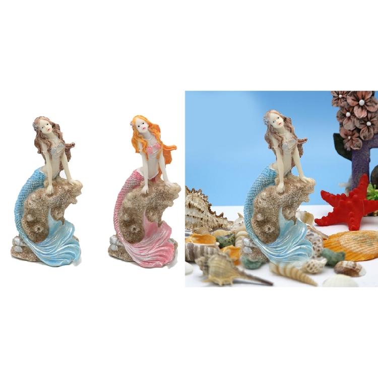 Fishtank Landscaping Figurine Statue Habitat Ornament for Freshwater Saltwater