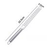 Kitchen Grater Lemon Citrus Fruit Peeler Ginger Garlic Long Chocolate Grater Cheese Spices Stainless Steel Grater Kitchen