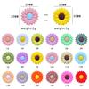 Daisy Flower Silicone Beads for DIY Jewelry & Baby Teether Bracelets