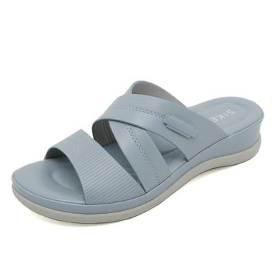 Sweet Sandals Female Fashion Atmosphere Foreign Trade Large Size Thick Bottom Slippers Beach Shoes
