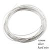 10 Gauge Silver Gold Plated Copper Craft Wire  Flexible Metal French Bullion Wire for Jewelry Making DIY Embroidery Beading