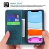 Magnetic Leather Flip Case For iPhone 15 14 13 12 Mini 11 Pro X XS Max XR 8 7 6 6S Plus SE 2020 Wallet Card Slots Stand Cover