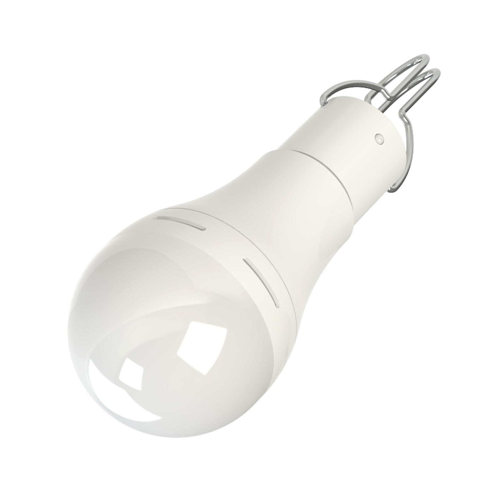 

7W Solar Powered LEDs Light Bulbs Remote & AUTO Lighting Control 5 Lighting Functions Timer Setting 6000 6500K White 1.2W 1500mA