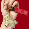 999 Pure Gold Year of the Horse Keychain Bag Charm & Mobile Phone Lanyard - Perfect Birthday Gift