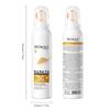 Bieliaci opaľovací sprej s ryžovou pastou SPF50+ UV ochrana Opaľovací krém