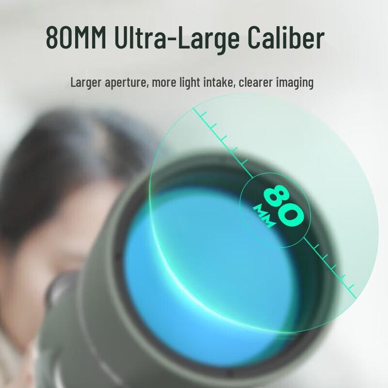 Leaysoo 20-60x80 Chaser High Power Monocular Telescope