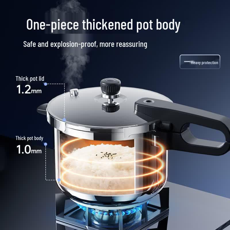 COOKER KING 304 Stainless Steel Simple Pressure Cooker