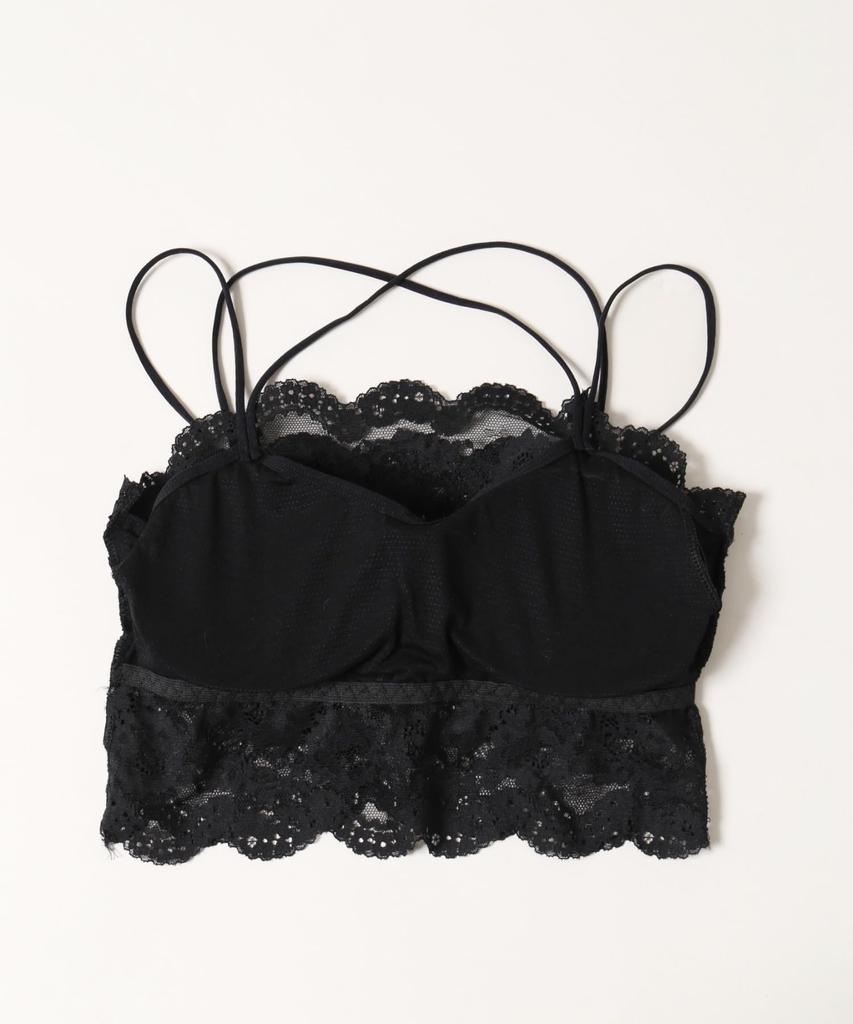 WEGO PHILLY Lace Size Black Camisole, Girly, Women's, F,