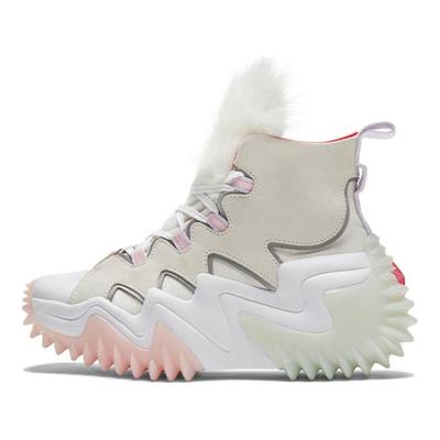 Run Star Veloz Motion CX Comfortable and Versatile High Top Canvas Unisex Off-White Pink