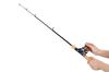 VILTAGE Fishing Rod Set, Compact Rod, Double Shaft Reel, 100cm,