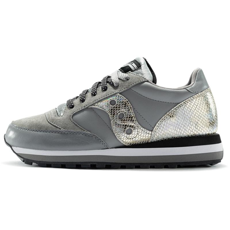 

Saucony Jazz Triple Cushioning Anti-Slip Wear-Resistant Breathability Low-Top Running Shoes Women s Gray Standard M Saucony S60550-3 35.5